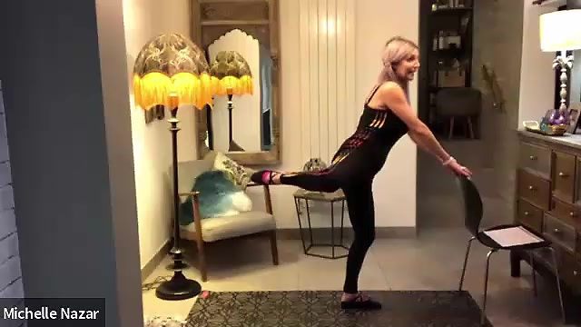 Barre Legs with Low Lunge